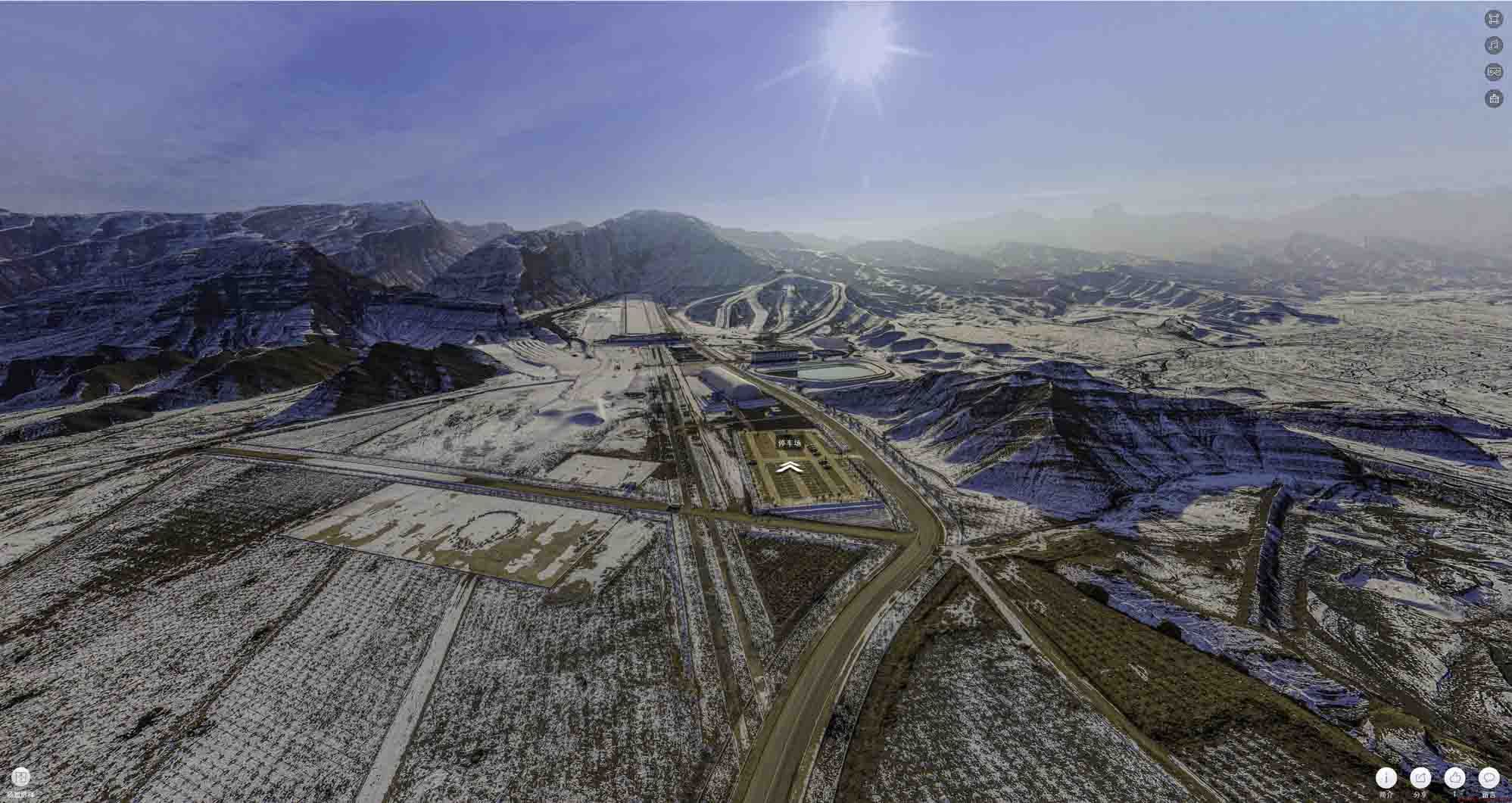 建始720全景技术：开启全方位视觉新纪元——在手绘地图中的应用探索